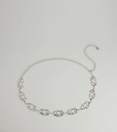 Starstruck Silver Chain Belt